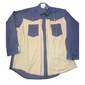 WESTERN BUTTON UP SHIRT SIZE XL |‎ A1